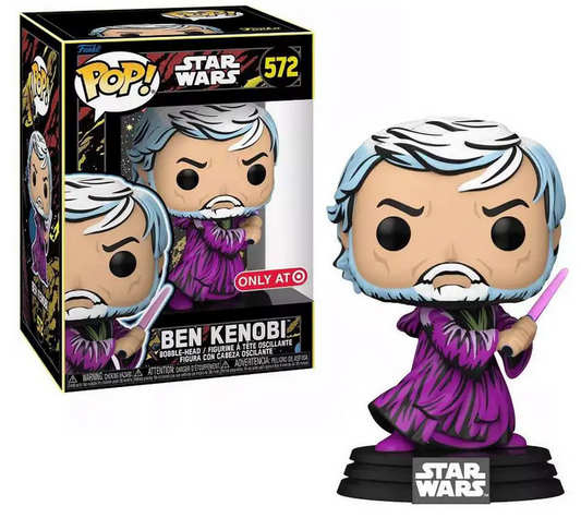 Funko Pop! Star Wars (Comic Style) - Ben Kenobi (Target Exclusive) #572