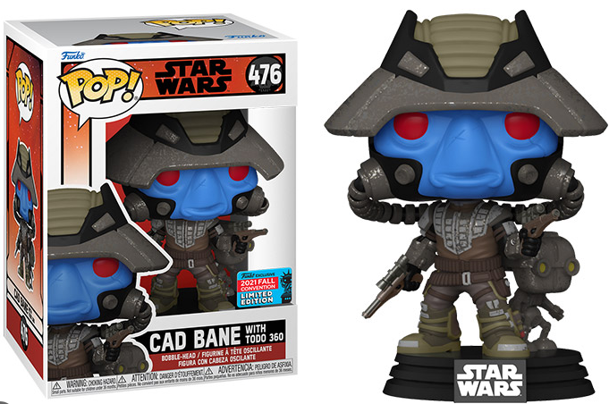Funko Pop! Star Wars - Cad Bane with Todo NYCC Shared Exclusive #476