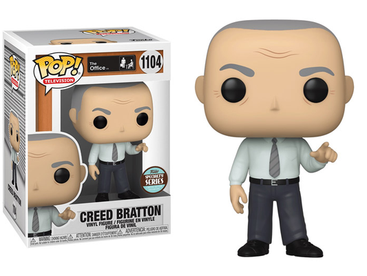 Funko Pop! The Office - Creed Bratton (Speciality Series) #1104 (Common only)
