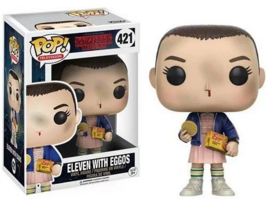 Funko Pop! Stranger Things - Eleven with Eggos #421 (Common Only)