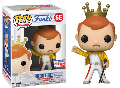 Funko Pop! Freddy Funko Freddie Mercury (Box of Fun Exclusive) 2000 pieces