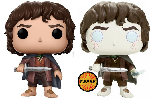 Funko Pop! The Lord of the Rings: Frodo Baggins CHASE Exclusive Bundle #444
