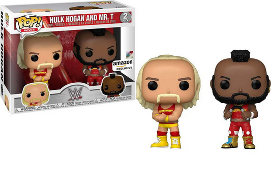 Funko Pop! WWE - Hulk Hogan & Mr. T (2 pack) Amazon Exclusive