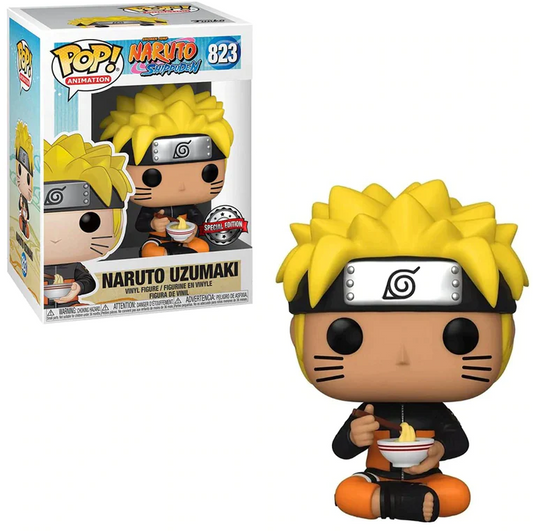 Funko Pop! Naruto Uzumaki Eating Noodles (Special Edition) Exclusive #823