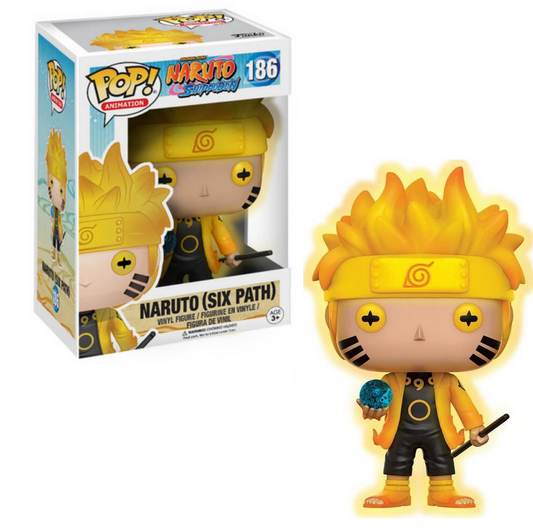 Funko Pop! Anime: Naruto (Six Path) Special Edition Exclusive Glow #186