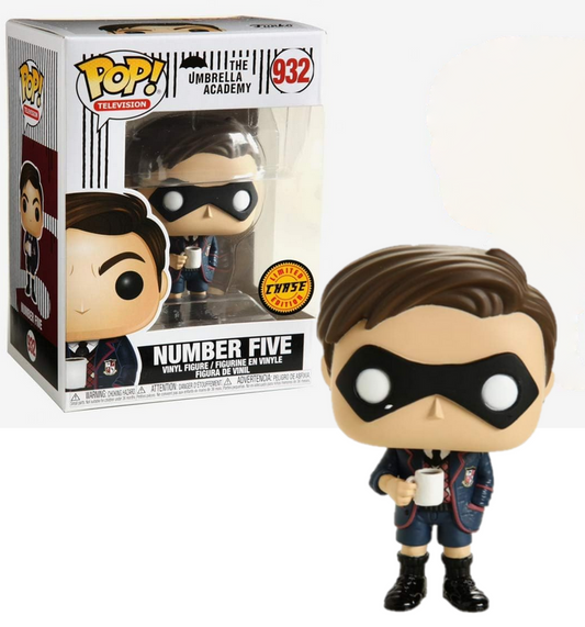 Funko Pop! The Umbrella Academy - Number Five (CHASE ONLY) #932
