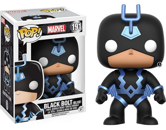 Funko Pop! Marvel - Black Bolt (Blue Suit) Exclusive #191