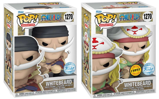 Funko Pop! One Piece: Whitebeard (Special Edition) Exclusive CHASE Bundle #1270 Gamestop