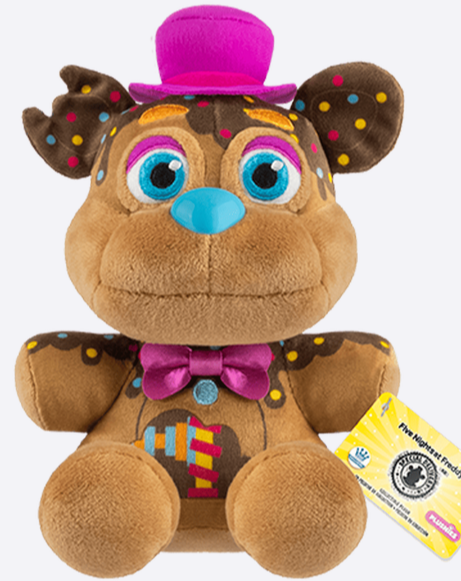 Funko Plushies Five Nights at Freddy’s AR Special Delivery Chocolate Exclusive 10” Funko Shop