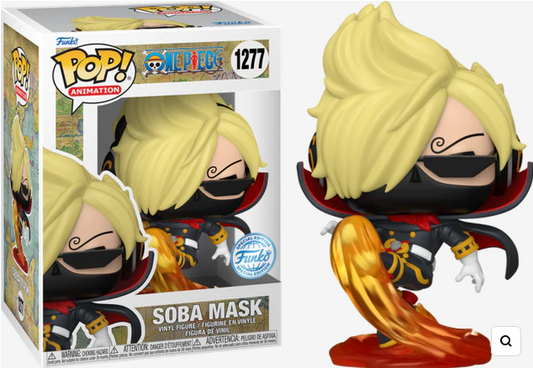 Funko Pop! Anime: One Piece - Soba Mask Exclusive #1277