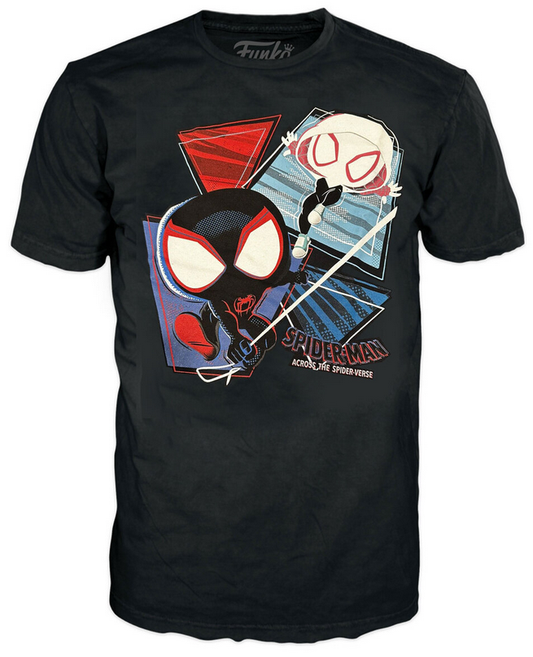 Funko Pop! Into the Spiderverse - Shirt: Miles Morales & Spider-Gwen