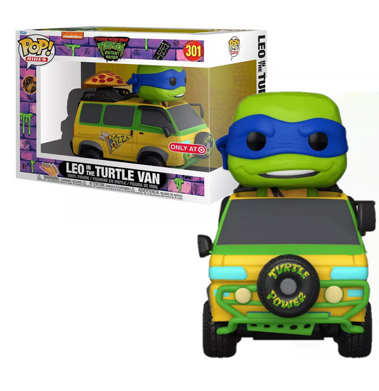 Funko Pop! Teenage Mutant Ninja Turtles Mutant Mayhem - Leo in the Turtle Van #301